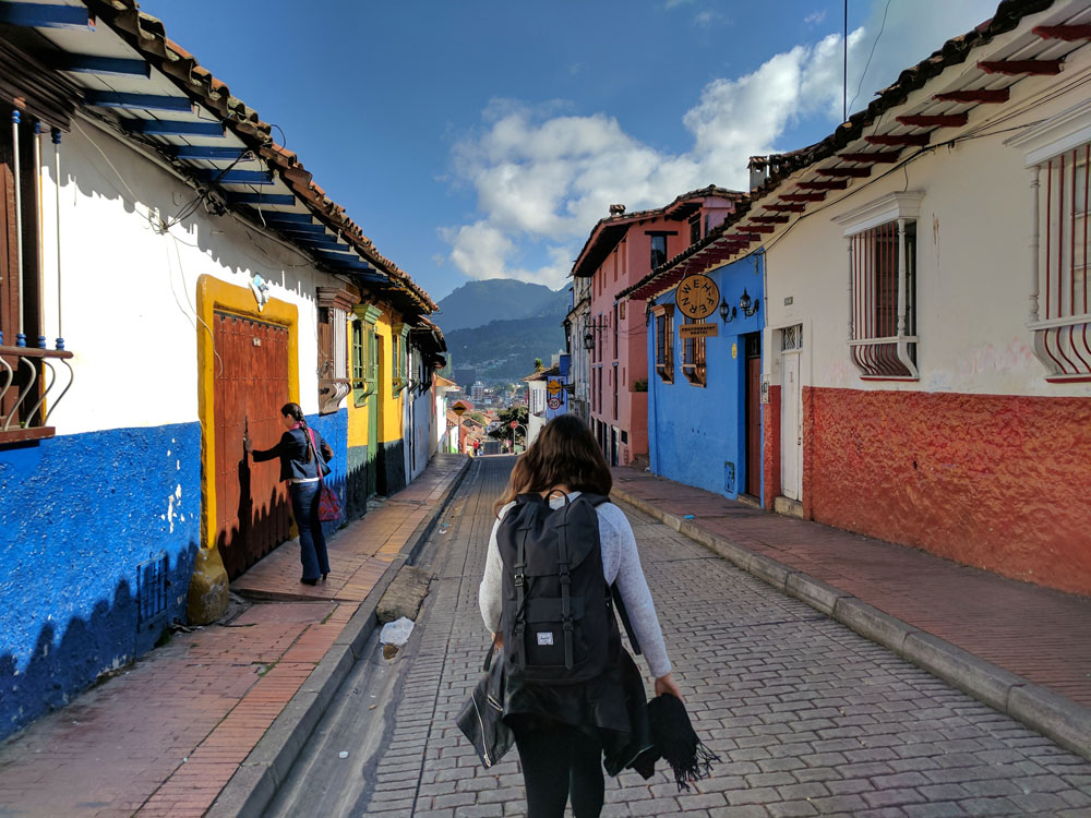 lugares para visitar en Latinoamérica, La Candelaria en Bogotá